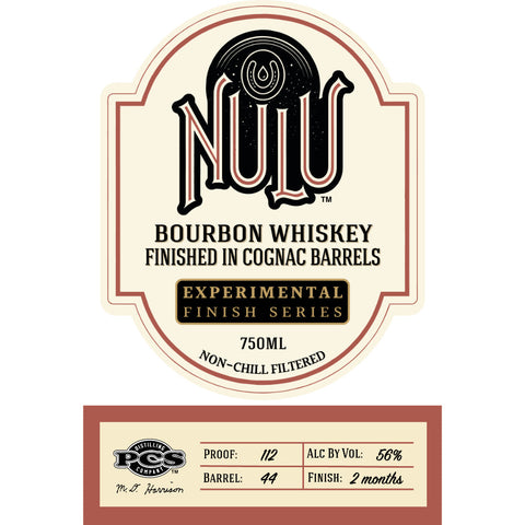Nulu Bourbon Finished In Cognac Barrels Nulu Bourbon Finished In Cognac Barrels