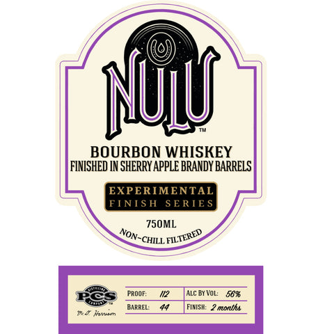 Nulu Bourbon Finished In Sherry Apple Brandy Barrels Nulu Bourbon Finished In Sherry Apple Brandy Barrels