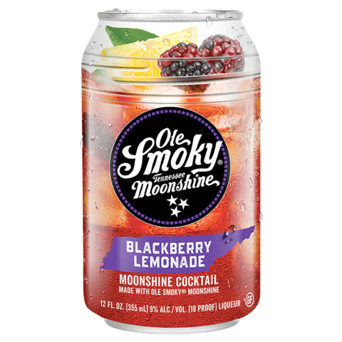 Ole Smoky Blackberry Lemonade Moonshine Cocktail 4pk Ole Smoky Blackberry Lemonade Moonshine Cocktail 4pk