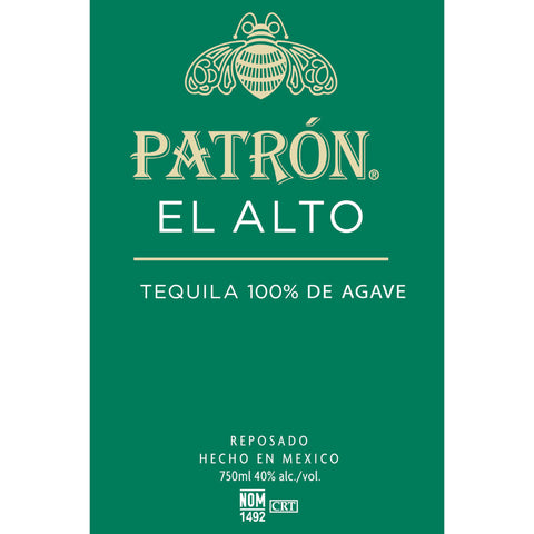 Patrón El Alto Reposado Patrón El Alto Reposado