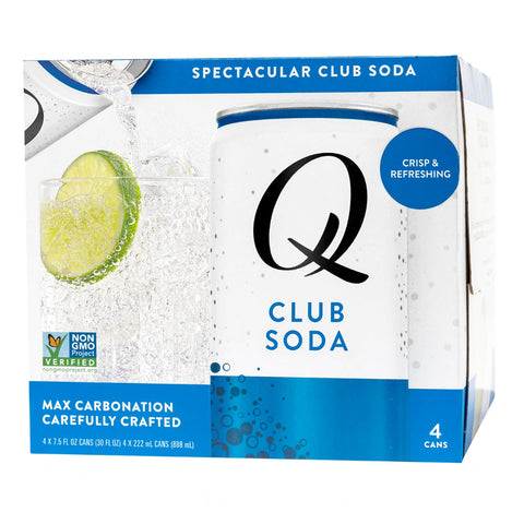 Q Club Soda by Joel McHale 4pk Q Club Soda by Joel McHale 4pk