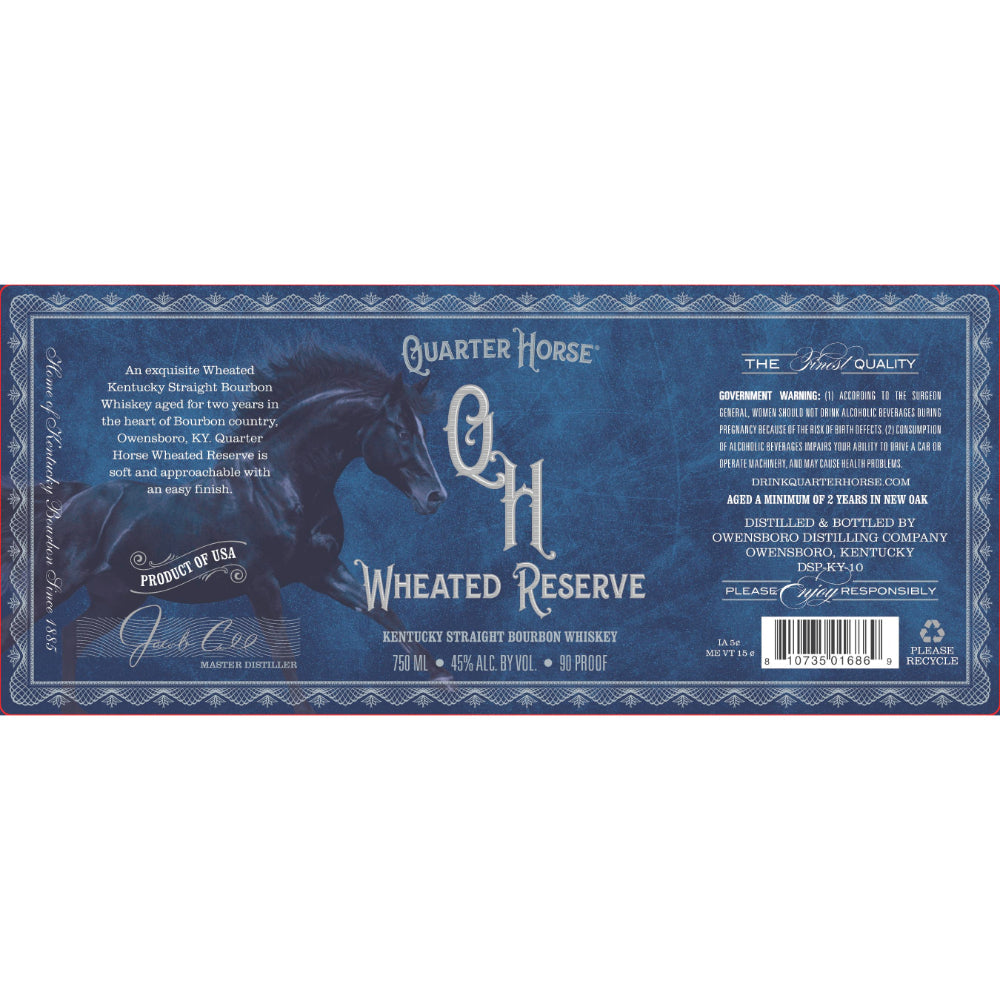 Quarter Horse Wheated Reserve Bourbon