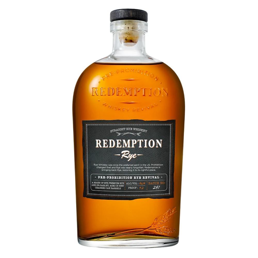 Redemption Rye Whiskey Rye Whiskey Redemption