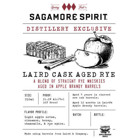 Sagamore Spirit Laird Cask Aged Rye Sagamore Spirit Laird Cask Aged Rye