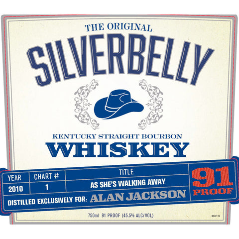 Silverbelly Bourbon By Alan Jackson - As She's Walking Away Year 2010 Silverbelly Bourbon By Alan Jackson - As She's Walking Away Year 2010