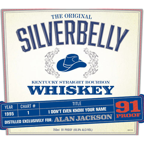 Silverbelly Bourbon By Alan Jackson - I Don't Even Know Your Name Year 1995 Silverbelly Bourbon By Alan Jackson - I Don't Even Know Your Name Year 1995