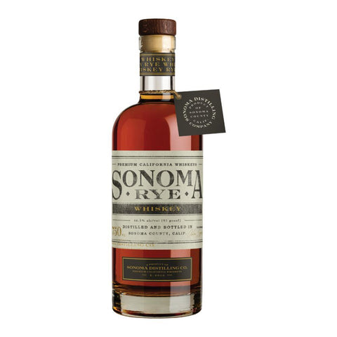Sonoma Rye Whiskey Rye Whiskey Sonoma Distilling Company  Sonoma Rye Whiskey Rye Whiskey Sonoma Distilling Company