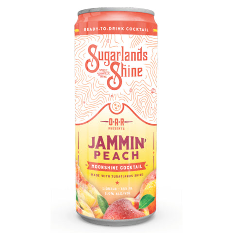Sugarlands Jammin' Peach Moonshine Cocktail by O.A.R. 4pk Sugarlands Jammin' Peach Moonshine Cocktail by O.A.R. 4pk