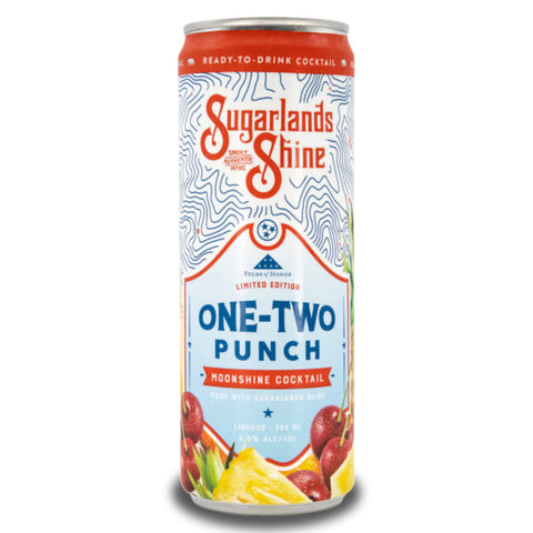 Sugarlands One-Two Punch Moonshine Cocktail 4pk Sugarlands One-Two Punch Moonshine Cocktail 4pk