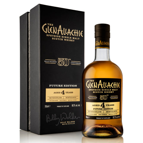 The GlenAllachie Future Edition 4 Year Peated Single Malt Scotch The GlenAllachie Future Edition 4 Year Peated Single Malt Scotch