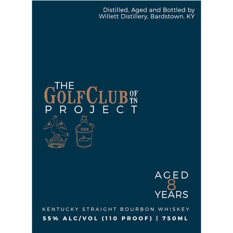 The Golf Club of TN Project 8 Year Old Willet Bourbon The Golf Club of TN Project 8 Year Old Willet Bourbon
