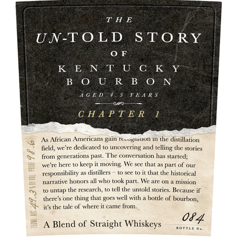 The Un-Told Story of Kentucky Bourbon Chapter 1 The Un-Told Story of Kentucky Bourbon Chapter 1