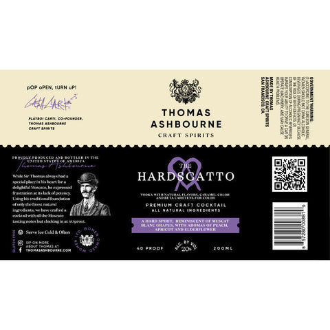 Thomas Ashbourne The Hardscatto by Playboi Carti 4PK Cans Thomas Ashbourne The Hardscatto by Playboi Carti 4PK Cans