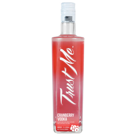 Trust Me Vodka Cranberry Vodka Cocktail 375mL Trust Me Vodka Cranberry Vodka Cocktail 375mL
