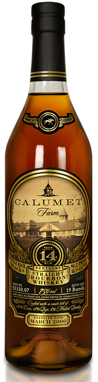Calumet Single Rack Black Bourbon 14Yr 750ml
