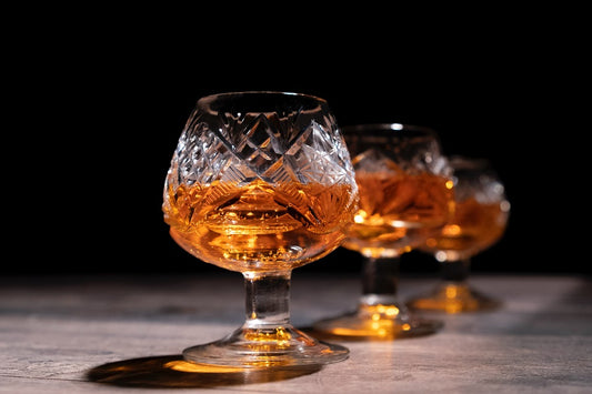 3 Glasses of Liquor Whiskey