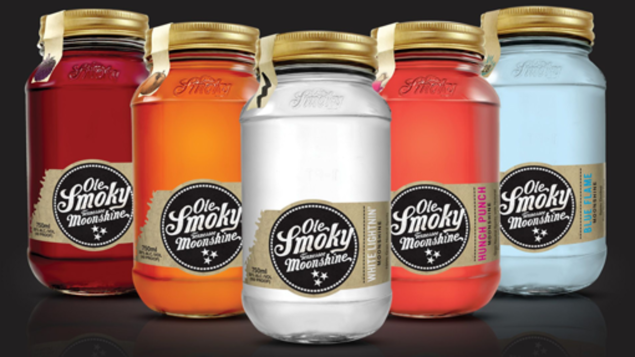 Collection of Ole Smoky Moonshine Liquor 