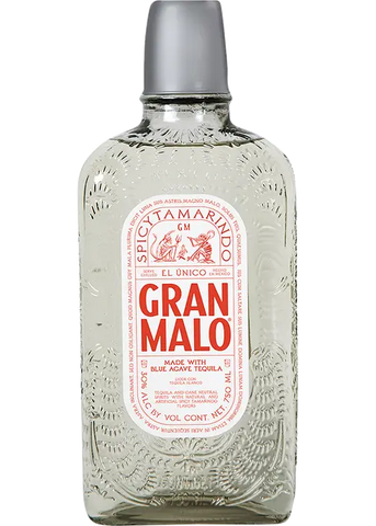 Gran Malo Spicy Tamarindo Tequila Bottle - Unique Blend of 100% Blue Agave Tequila with Tamarind and Spice