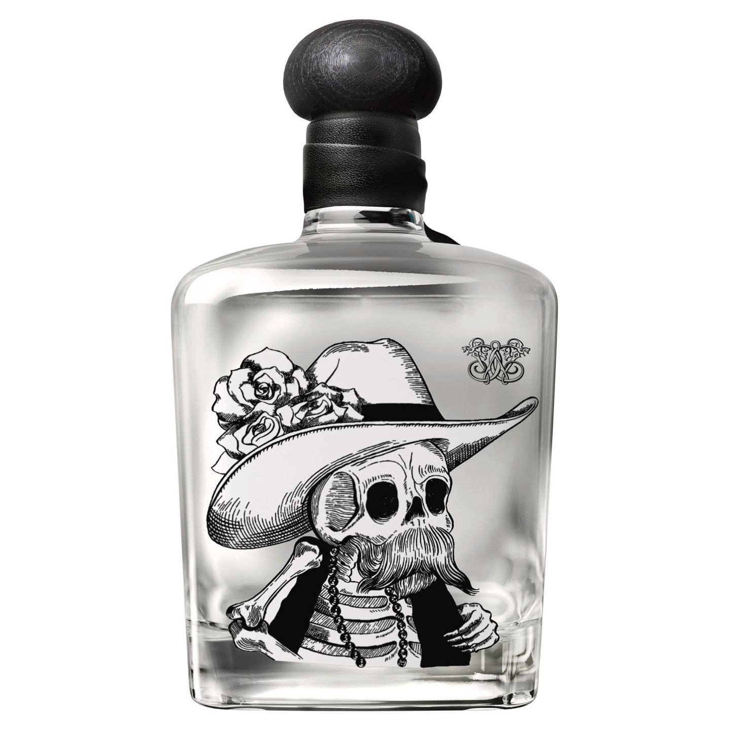 Don Julio 70th Day of the Dead 2024 Limited Edition bottle with intricate Day of the Dead skeletal design.