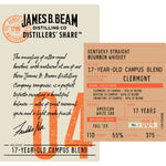 James B. Beam Distillers' Share 04 17 Year Old Campus Blend