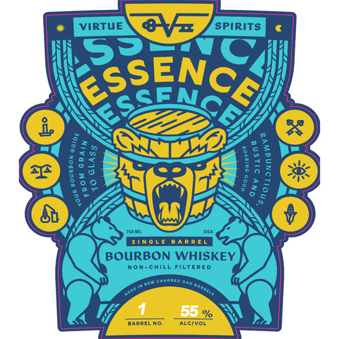 Virtue Spirits Essence Single Barrel Bourbon