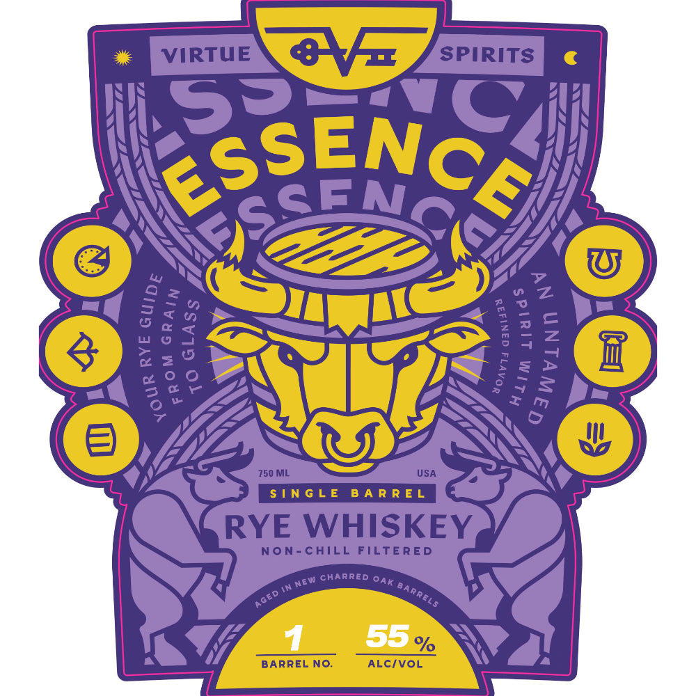 Virtue Spirits Essence Single Barrel Rye