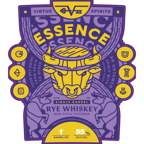 Virtue Spirits Essence Single Barrel Rye