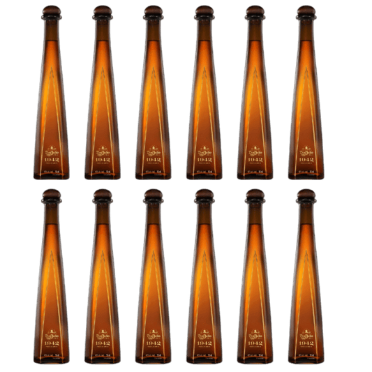 Don Julio 1942 Tequila Miniature Bundle - 12 Bottles of 50ML Aged Anejo Tequila