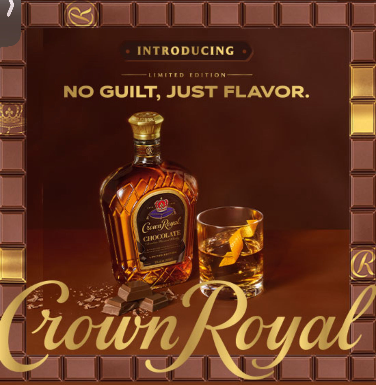 Crown Royal chocolate 750ml