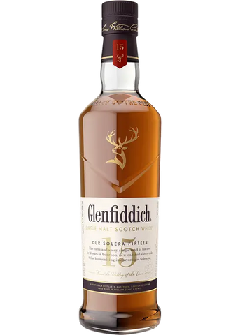 Glenfiddich 15 Yr Single Malt Scotch Whisky 750ml