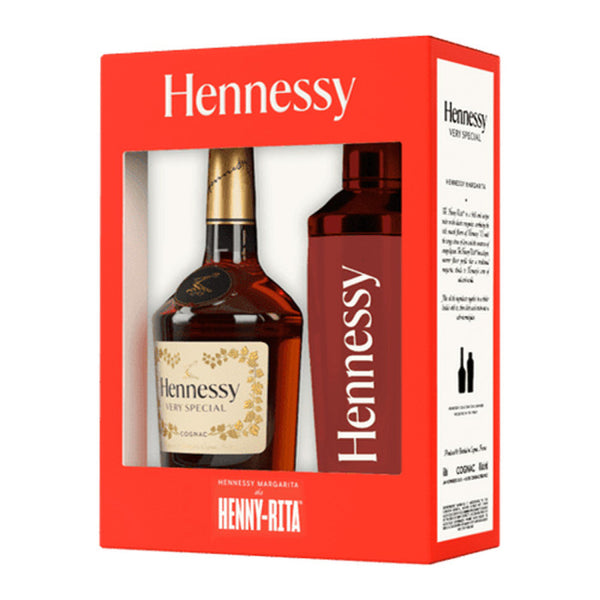 Cognac Hennessy VS Coffret Henny-Rita avec shaker