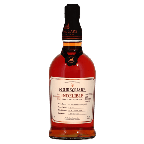 Foursquare Indelible 11 Year Rum - Exceptional Cask Selection Mark XVIII - Single Blended Barbadian Rum Bottle