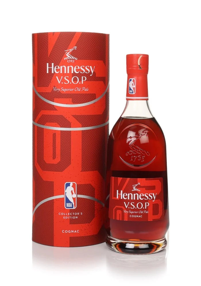 Hennessy V.S.O.P Cognac 2024 NBA Limited Edition bottle and packaging