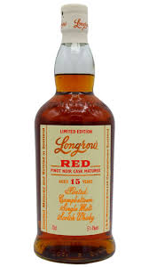 Longrow Red 15 Year Old Pinot Noir Cask Matured Scotch
