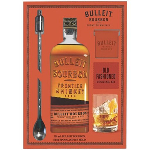 Bulleit Gift Set with Spoon and Ice Mold Bourbon