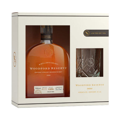 Woodford Reserve Whiskey with Glass Gift Set