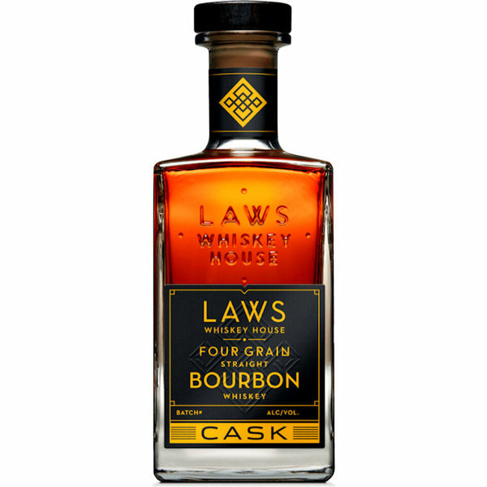 Laws Whiskey House Four Grain Cask Straight Bourbon Whiskey 750ml