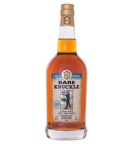 KO Distilling Bare Knuckle Cask Strength Straight Rye Whiskey