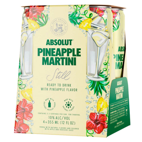 Absolut Pineapple Martini 4PK