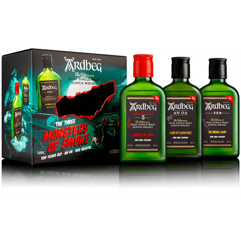 Ardbeg Monsters Of Smoke Limited Edition Gift Set