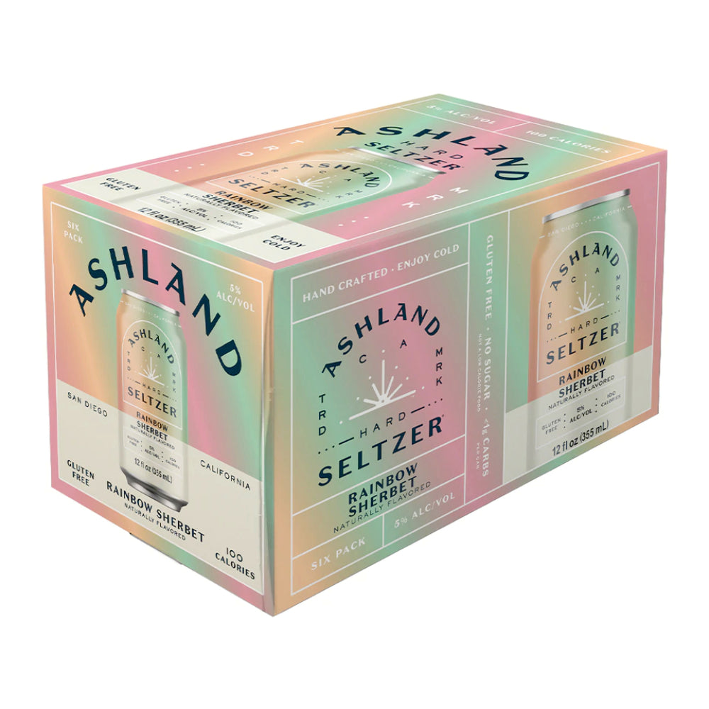 Ashland Hard Seltzer Rainbow Sherbet 6PK Sam Liquor Store