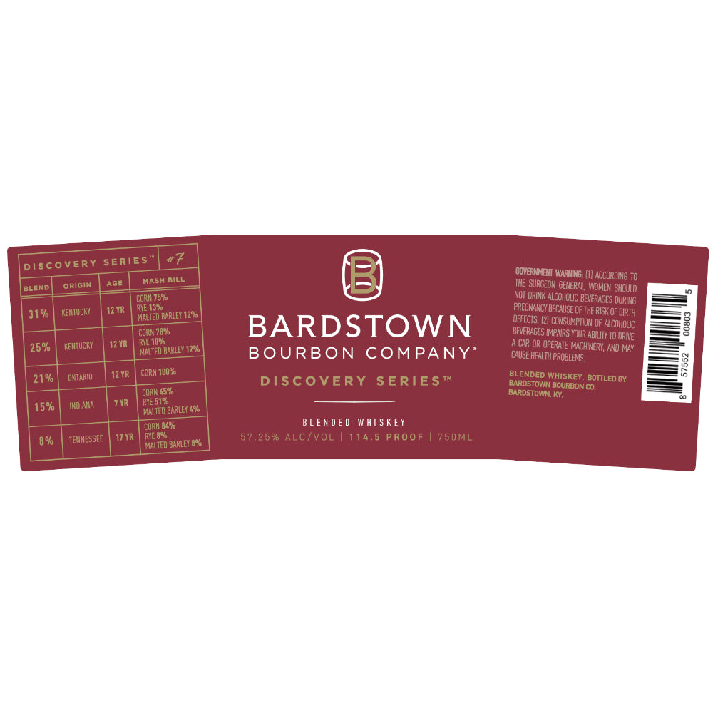 Bardstown Bourbon Company Discovery Series #7