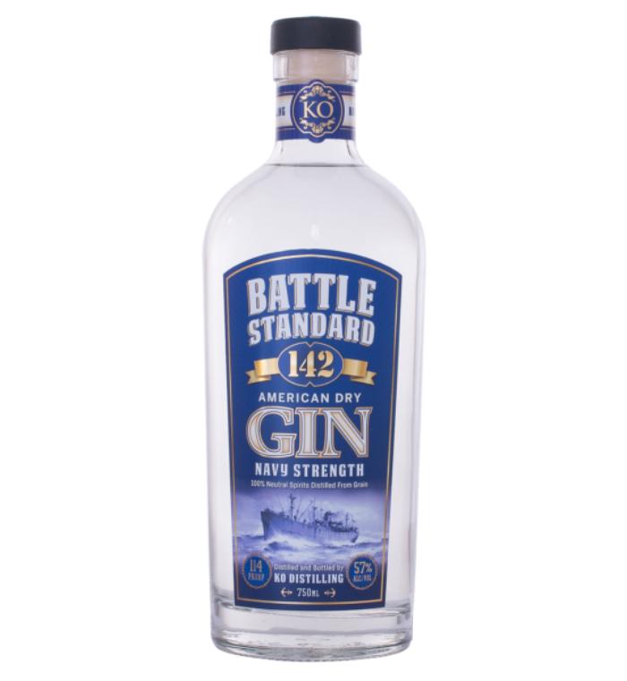 KO Distilling Battle Standard 142 Gin Navy Strength