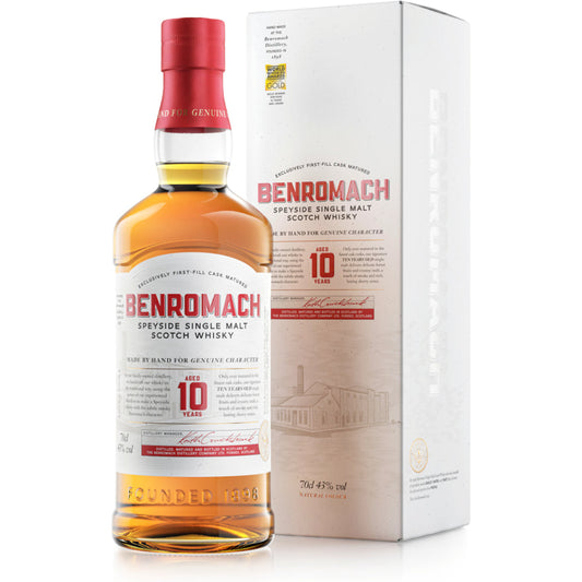 Benromach 10 Year Old Single Malt Scotch