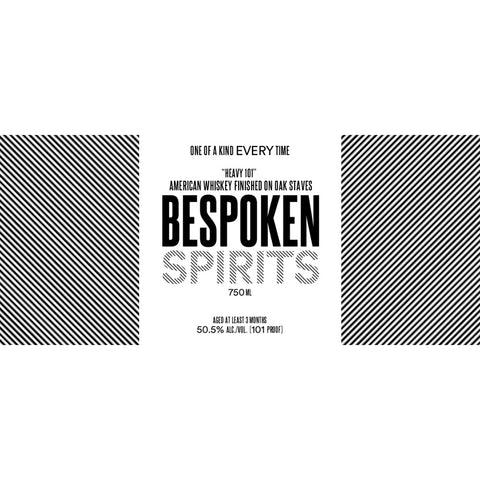 Bespoken Spirits Heavy 101 American Whiskey