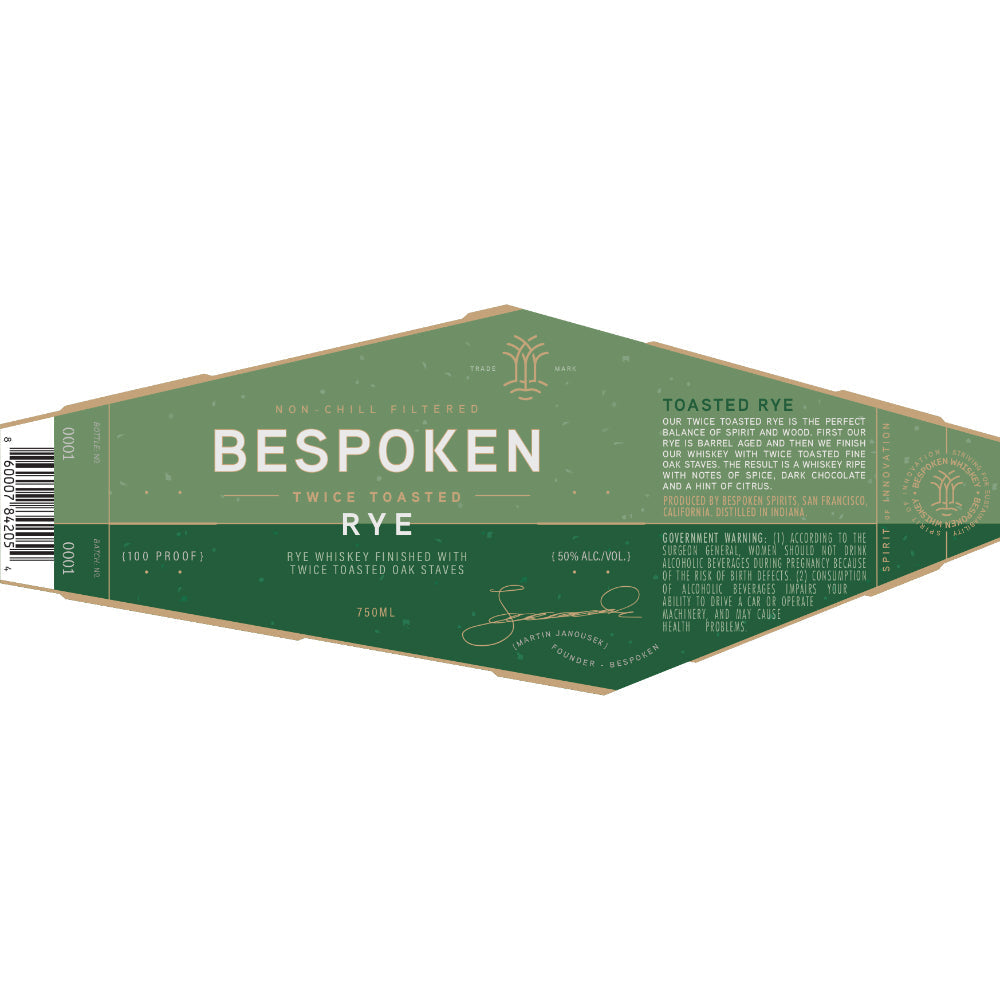 Bespoken Twice Toasted Rye