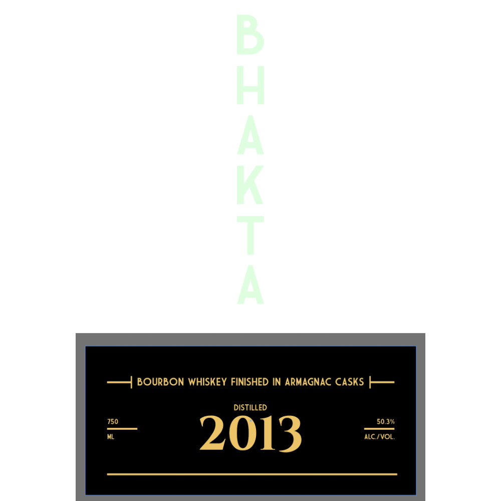 BHAKTA 2013 Bourbon Finished in Armagnac Casks