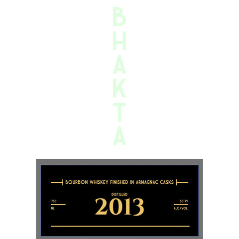 BHAKTA 2013 Bourbon Finished in Armagnac Casks