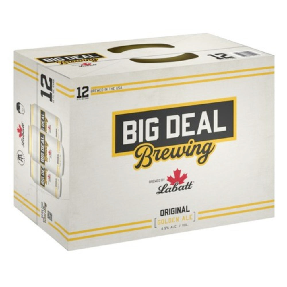 Labatt x Spittin' Chiclets Big Deal Original Golden Ale 12pk