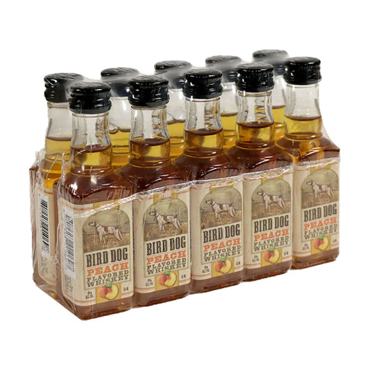 Bird Dog Peach Flavored Whiskey 50mL 10pk